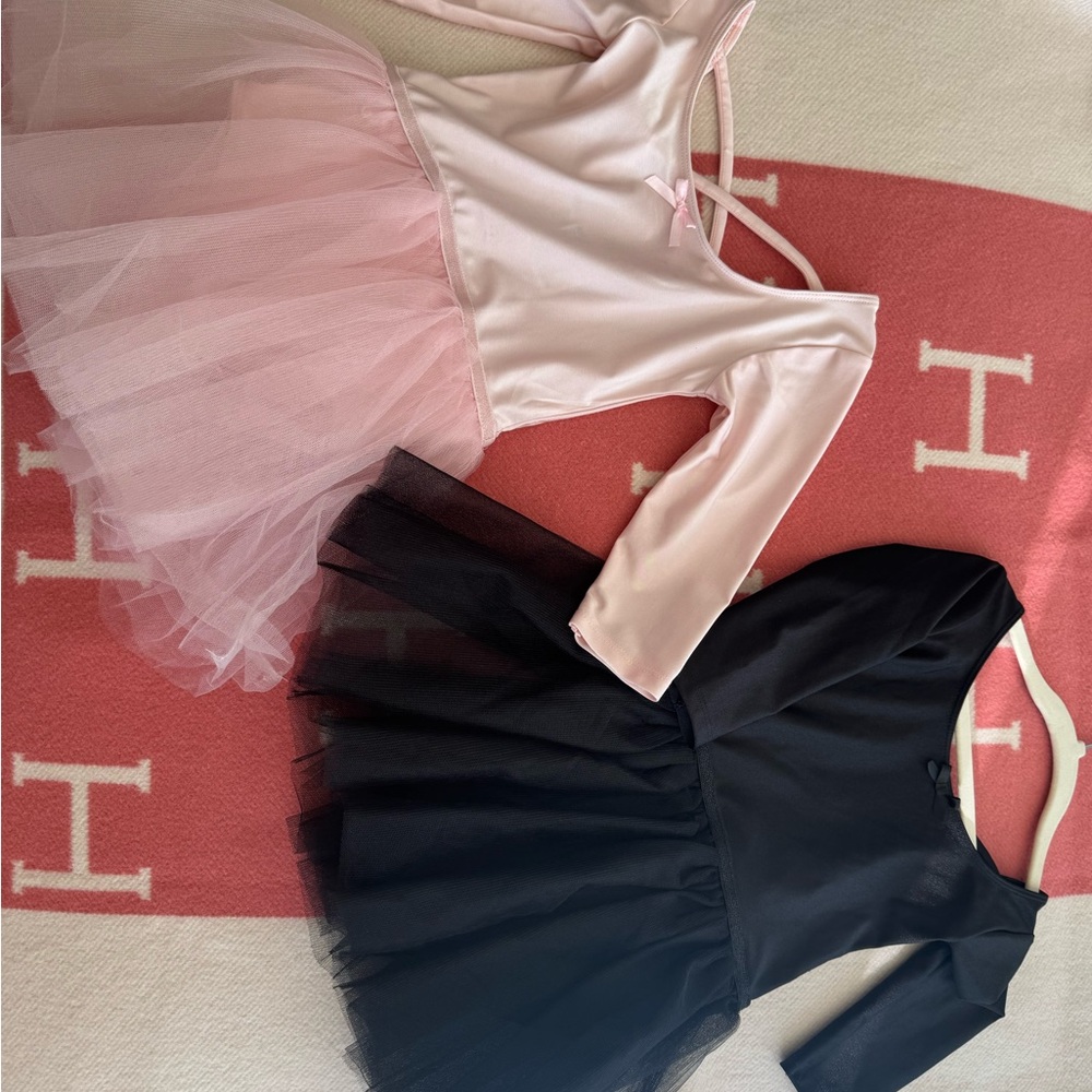 H&M Pink and Black Dance Costume Set